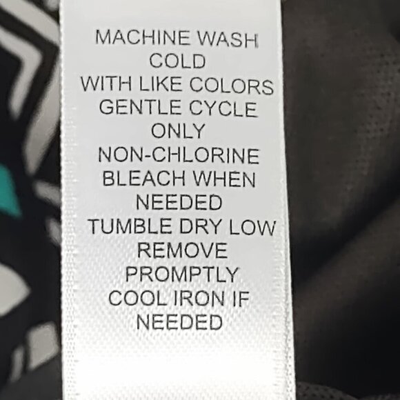 Cato Geometric Tribal Print Cap Sleeve Draped Midi Dress Size Plus Size 18/20W - Picture 12 of 12